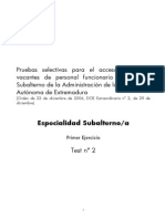 Examen Subalterno 2