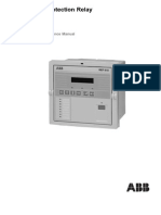 REF 610, Feeder Protection Relay, Technical Reference Manual