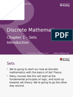 Discrete Mathematics: Chapter 1 - Sets