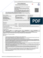 WL WL: Irctcs E Ticketing Service Electronic Reservation Slip (Personal User)