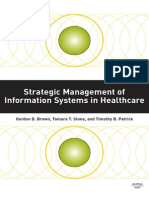 Strategic Management of Information Systems in Healthcare