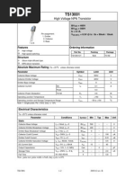 Datasheet 13003