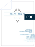 South Africa Country Analysis 2014