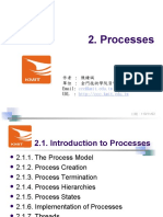 2. Processes: 作者: 陳鍾誠 單位: 金門技術學院資管系 Email: Url