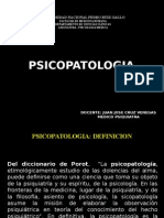 Psicopatologia y Psiquiatria Importancia