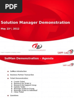 CR SolMan Demonstration - Core Team