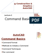 Building Construction & Graphics Autocad: Command Basics