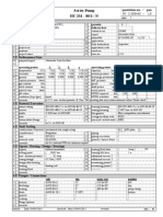 Screw Pump HC 232 - 80/2 / N: 1.0 Project Data