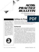 ACOG Practice Bulletin - Asthma in Pregnancy