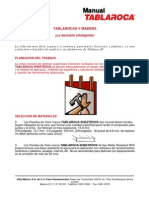 TABLAROCA® Y MADERA ¡La Decisión Inteligente!