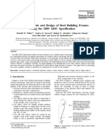 Stability Analysis and Design of Steel Building Frame Using AISC 2005 Specification PDF