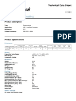 Model:AJE2425AHZ (CAJ2T12) : Technical Data Sheet