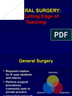 General Surgery: The Cutting Edge of Teaching