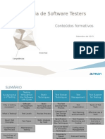 Academia de Software Testers: Conteúdos Formativos