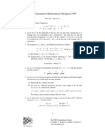 37-th Vietnamese Mathematical Olympiad 1999: 2x y 1 2x 2x y 3 2