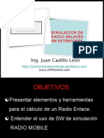 Simulación de Radio Enlaces - Radio Mobile