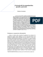 Corrientes, Federico - Espana y La Teoria de La Comunizacion