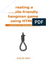 HTML 5 Tutorial: Creating A Hangman Game