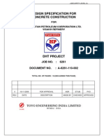 Design Specification For Concrete Construction