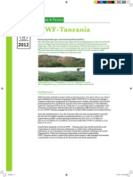 WWF-Tanzania Fact Sheet