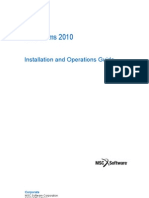 MD Adams 2010 Installation and Operations Guide