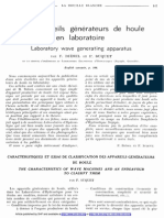 Les Appareils Générateurs de Houle en Laboratoire - 1951 - 03