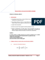 Formulas Credito Consumo PDF