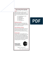 Measuring Pork Quality: Color