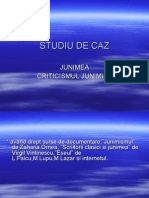 Studiu de Caz, Junimea, Criticismul Junimist