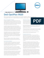 Dell OptiPlex 9020 Spec Sheet Final V2 G13001038