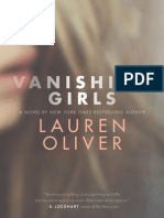 Vanishing Girls by Lauren Oliver (Extract)