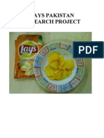 Lays Pakistan Research Project