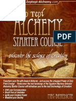 Zep Tepi Alchemy Course Ebook