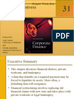 Corporate Finance: Financial Distress