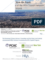 ULI NY-PCAC MTA Capital Program Report