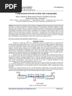 Computerized Network Security and Cryptography