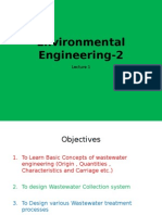 Lec 1 (Wastewater Collection System)