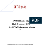 EA900II Maintenance Manual 1 - 3KVA PDF