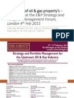 Evaluation of Oil & Gas Assets