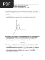 Electrostatics: Electric Field & Potential