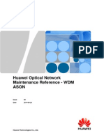 Huawei Optical Network Maintenance Reference-WDM ASON-20140826-C