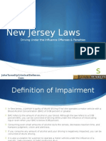 NJ DUI Penalties