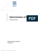 Determination of Fat