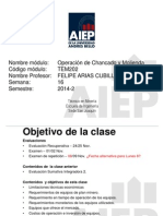 Clase 16 Chancado y Molienda