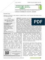 Methods For Determination of Antioxidant Capacity: A Review: IJPSR (2015), Vol. 6, Issue 2 (Review Article)