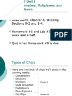 Code Converters, Multiplexers, and Demultiplexers