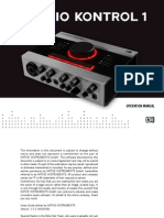 Audio Kontrol 1 Manual English