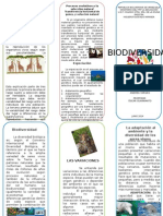 Triptico Biodiversidad