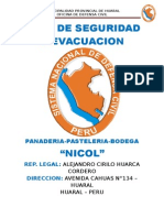 Plan de Seguridad y Evacuacion