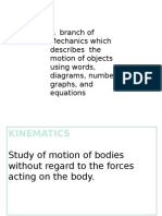 Kinematics 